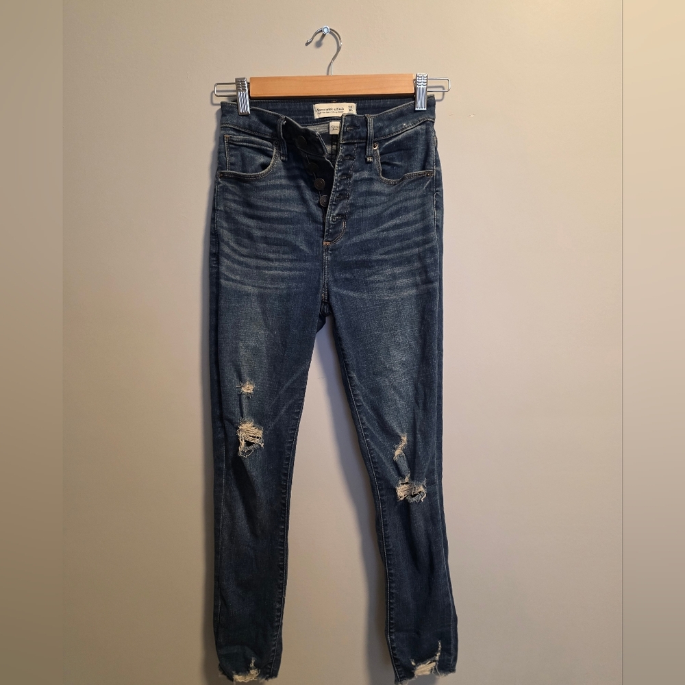 Abercrombie & Fitch Curve Love Skinny Jeans